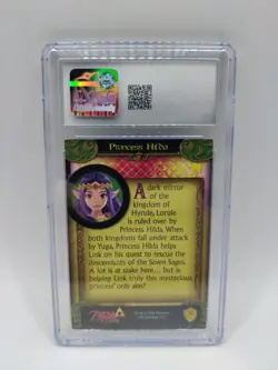 Legend of Zelda Trading Card PRINCESS HILDA #76 (2016) Enterplay CGC Graded 9 MT - Image 10