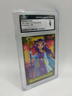 Legend of Zelda Trading Card PRINCESS HILDA #76 (2016) Enterplay CGC Graded 9 MT - Image 12