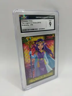 Legend of Zelda Trading Card PRINCESS HILDA #76 (2016) Enterplay CGC Graded 9 MT - Image 5