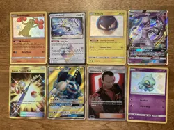 Pokemon TCG  Sun and Moon Card Lot 10 Cards Total NM GX Shiny Full Art Mewtwo - Image 7