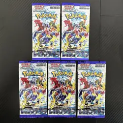 5 PACK Raging Surf SV3a Japanese Pokemon Card Japanese SEALED P-05 - Image 1