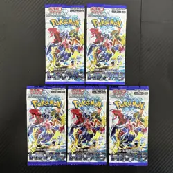 5 PACK Raging Surf SV3a Japanese Pokemon Card Japanese SEALED P-05 - Image 2
