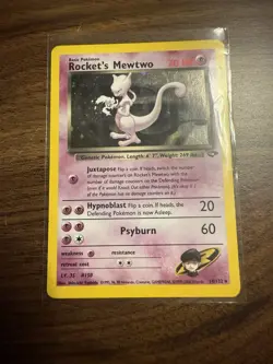 Rocket's Mewtwo - 8 [Winner] 008/009 Best of Reverse Holo - Image 5