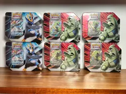 Pokemon TCG Battle Styles V Strikers Tins- (6) New Factory Sealed 2023 Version - Image 7