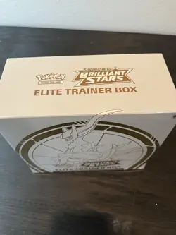 Pokémon TCG Sword & Shield Brilliant Stars Elite Trainer Box ETB FACTORY SEALED - Image 2