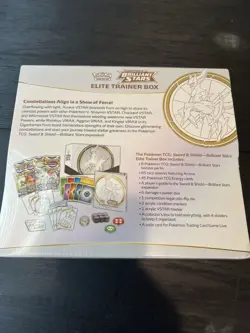 Pokémon TCG Sword & Shield Brilliant Stars Elite Trainer Box ETB FACTORY SEALED - Image 8
