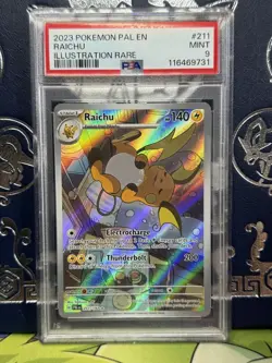 POKEMON Raichu 211/193 Sv02: Paldea Evolved Holo illustration rare - Image 1