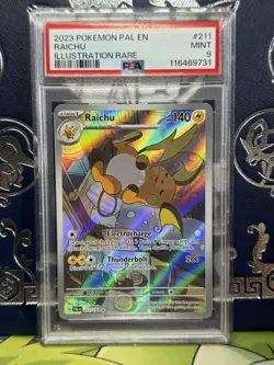 POKEMON Raichu 211/193 Sv02: Paldea Evolved Holo illustration rare - Image 3