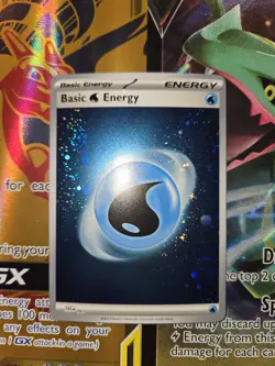 BASIC WATER ENERGY 003 151 POKEMON TCG (COSMOS HOLO RARE, NM) - Image 7