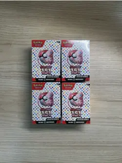 (4) Pokemon TCG Scarlet & Violet 151 Booster Bundle Box Factory Sealed Lot of 4 - Image 1
