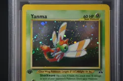 Pokemon 1st Edition Neo Discovery Yanma Holo #17 - PSA 9 - Image 2