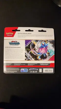 Pokémon SV5 Temporal Forces 3-Pack Booster Blister Packs (Lot of 12) – 36 Packs - Image 4