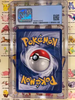 Nidorino ~ 1st Edition Base Set Shadowless ~ 37/102 ~ CGC 8.5 ~ Pokemon 1999 - Image 2