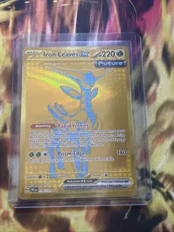 Iron Leaves ex 176/131 Sv: Prismatic Evolutions Holo Pokémon TCG NM - Image 1