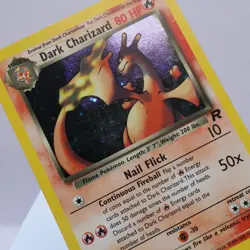 Pokemon TCG - Dark Charizard 4/82 Team Rocket Holo Rare  WOTC 1999 - Image 1