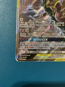 PokÃ©mon Garchomp and Giratina GX SM193 Black Star Promo Card - Image 2
