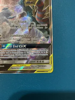 PokÃ©mon Garchomp and Giratina GX SM193 Black Star Promo Card - Image 3