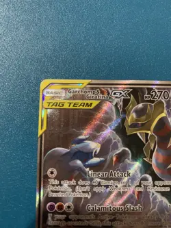 PokÃ©mon Garchomp and Giratina GX SM193 Black Star Promo Card - Image 4