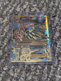 Pokemon Primal Groudon EX Full Art Ultra Rare Card 97/98 XY Ancient Origins - Image 1