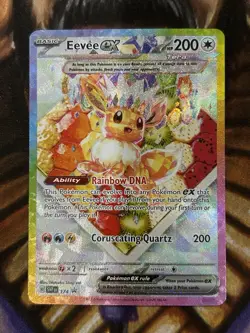 Pokemon Eevee ex #174 S&V English SPC Black Star Promo Card Holo English - NM ðŸ”¥ - Image 1