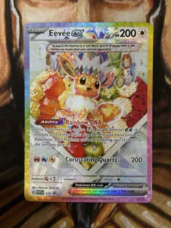 Pokemon Eevee ex #174 S&V English SPC Black Star Promo Card Holo English - NM ðŸ”¥ - Image 1