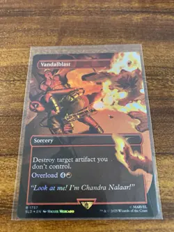 MTGâœ¨VANDALBLASTðŸŒˆ FOILâœ¨Secret Lair Drop Deadpool MINT RARE Sorcery UNPLAYED ! - Image 5