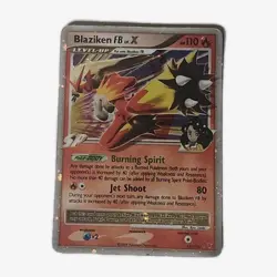 Pokemon Blaziken LV X 142/147 Platinum Supreme Victors 2009 Vintage Rare MP Holo - Image 1