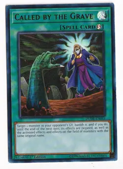 Yugioh! Called by the Grave DUDE-EN044 Ultra Rare 1st Edition NM - Image 1