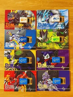 Digimon Card Digimon Vital Breath Dim Card Gp Vol.01 All Types 8 Cards Sum Japan - Image 1