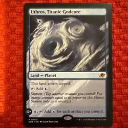 MTG Edge of Eternities - Uthros, Titanic Godcore #0260  - Image 1