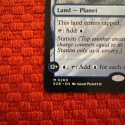 MTG Edge of Eternities - Uthros, Titanic Godcore #0260  - Image 7