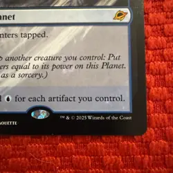 MTG Edge of Eternities - Uthros, Titanic Godcore #0260  - Image 8