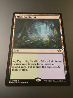 MTG Modern Horizons 2 #250 Misty Rainforest NM - Image 1