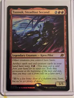 Tannuk, Steadfast Second - Foil M MTG Edge of Eternities M/NM, English - Image 1