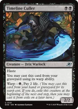 x4 NM (Playset) Timeline Culler, MTG, Edge of Eternities, Magic, 121 - Image 1