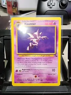 Pokemon TCG - Haunter 21/62 Fossil NEAR MINT / LP - Image 1