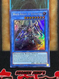 Yugioh White Knight Of Dogmatika LIOV-EN032 Ultra Rare 1st Ed NM - Image 1