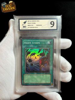 Yu-Gi-Oh TCG Heavy Storm MRD-E142 1st Edition Ultra Rare Grade 9 EU 2002 - Image 13