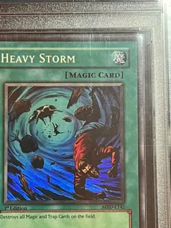 Yu-Gi-Oh TCG Heavy Storm MRD-E142 1st Edition Ultra Rare Grade 9 EU 2002 - Image 6