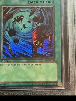 Yu-Gi-Oh TCG Heavy Storm MRD-E142 1st Edition Ultra Rare Grade 9 EU 2002 - Image 7