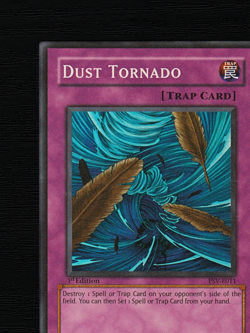 Yu-Gi-Oh! TCG Card Dust Tornado PSV-E011 1st Edition Super Rare EU 2002 - Image 16