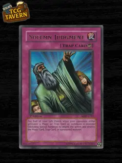 Yu-Gi-Oh Solemn Judgment Metal Raiders MRD-E127 1st Edition Ultra Rare EU 2003 - Image 1