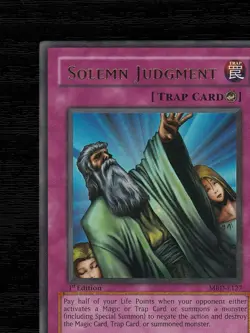 Yu-Gi-Oh Solemn Judgment Metal Raiders MRD-E127 1st Edition Ultra Rare EU 2003 - Image 4