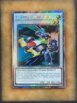 Yugioh Formula Synchron RA04-EN143 Platinum Secret Rare 1st Ed NM - Image 2