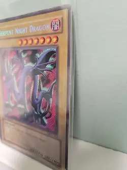 Yu-Gi-Oh! TCG Serpent Night Dragon Magic Ruler MRL-103 1st Edition Secret Rare - Image 3