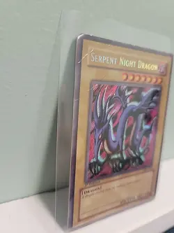 Yu-Gi-Oh! TCG Serpent Night Dragon Magic Ruler MRL-103 1st Edition Secret Rare - Image 4