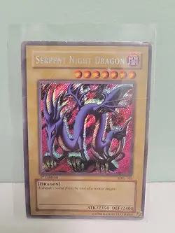 Yu-Gi-Oh! TCG Serpent Night Dragon Magic Ruler MRL-103 1st Edition Secret Rare - Image 7