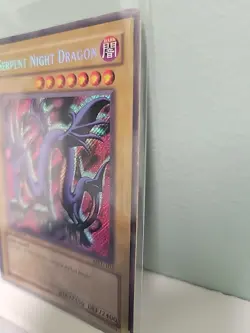 Yu-Gi-Oh! TCG Serpent Night Dragon Magic Ruler MRL-103 1st Edition Secret Rare - Image 8