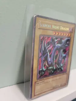 Yu-Gi-Oh! TCG Serpent Night Dragon Magic Ruler MRL-103 1st Edition Secret Rare - Image 9