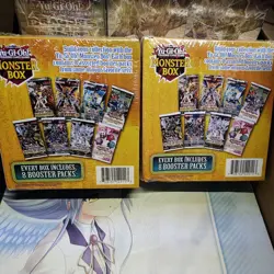 Yu-Gi-Oh! Monster Box 2023 Includes 8 Booster Packs Brand New & Sealed! Lot of 2 - Image 4